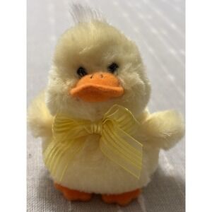 The Most Adorable!! Baby Duckling Mini Sunlight Yellow Duck 3.5" Plush Spring